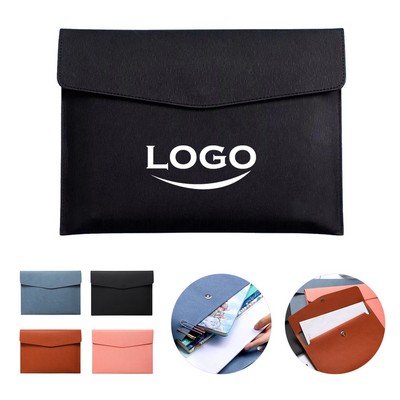 PU Large Capacity Document Storage Bag