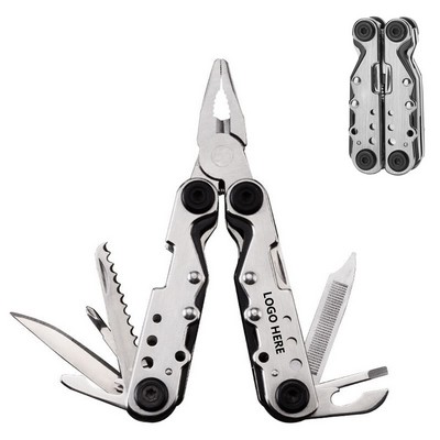 Multi Functional Black Pliers Tool Kit w/Bits Set