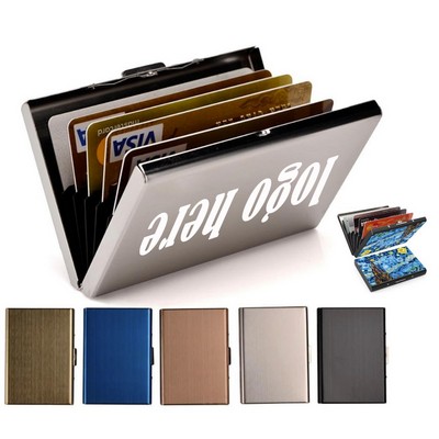 RFID Blocking Credit Card Holder Stainless Steel