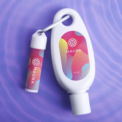 Happy Reef Sunscreen & Lip Moisturizer Carabiner Kit