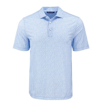 Cutter & Buck Pike Eco Flora Print Recycled Mens Polo