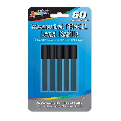 60ct Mechanical Pencil #2 HB Lead Refill Set