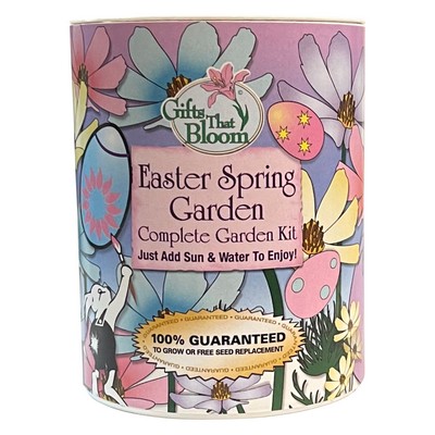 Easter/Spring Garden in Eco-Friendly Grocan