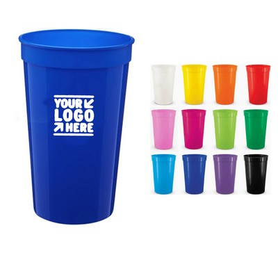 22 Oz. Plastic Stadium Cup