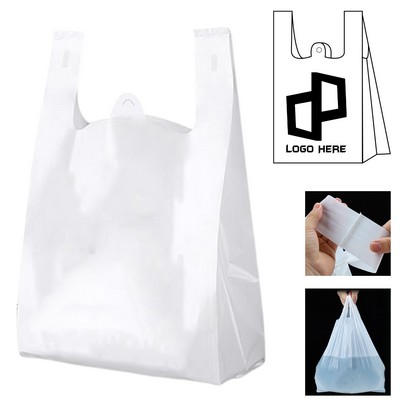 Thickened 9.84 X 4.33 X 15.75 Inch Plastic Vest Bag