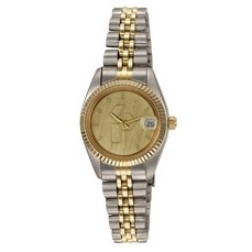 ABelle Promotional Time Saturn Medallion Lady's Two Tone Watch