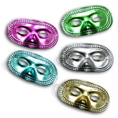 Mardi Gras Metallic Mask