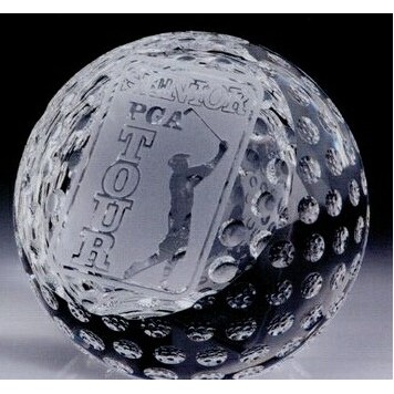 Large Golf Ball Paper Weight