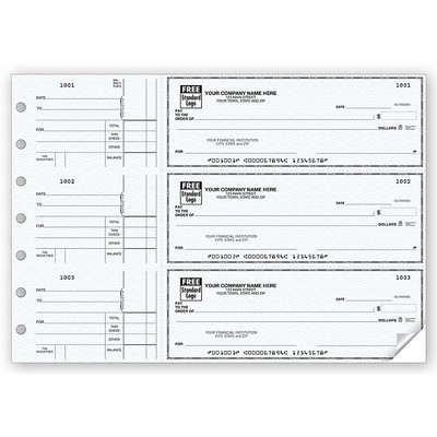 3-On-a-Page General Purpose Check (1 Part)