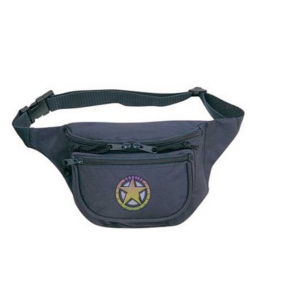 Polyester 3 Pocket Fanny Pack