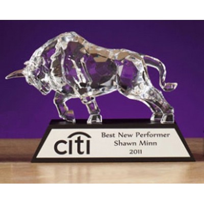 8.5" Acrylic Bull Award