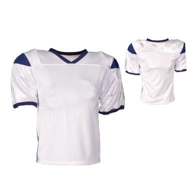 Adult Polyester Dazzle Cloth/Light Weight Tricot Mesh Football Jersey Shirt