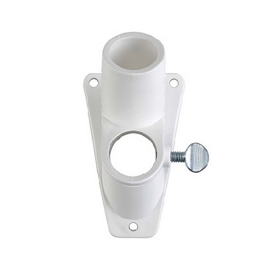 2 Position Molded Hdpe Wall Bracket For 1" Flagpole