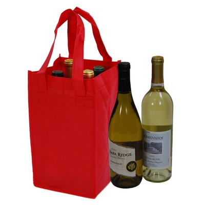 Wine Bottle Tote Bag