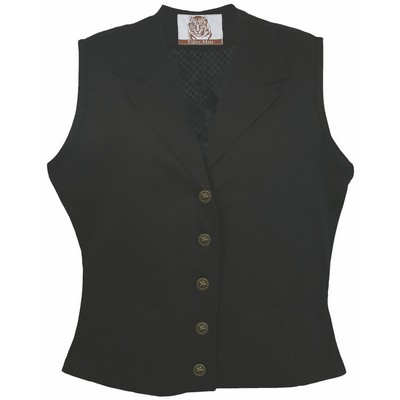 Ladies Twill Vest