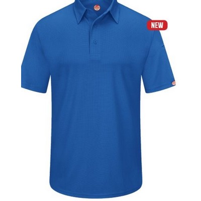 Red Kap® Men's Short Sleeve Performance Knit Flex Series Pro Polo Shirt