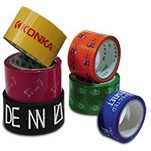 3" Custom Printed Poly Packing Tape (110 Yard Roll)