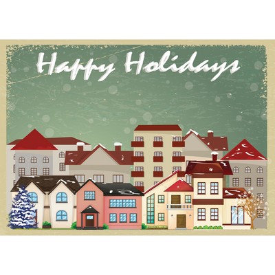 Cityscape Greeting Card