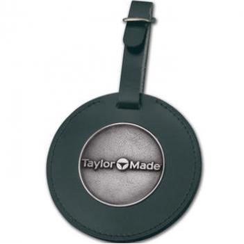 Medallion Luggage Tag w/ Cast Pewter Insert