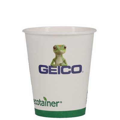 12 oz Eco-Friendly Paper Cup - White - Digital