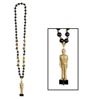 Beads w/ Awards Night Statuette