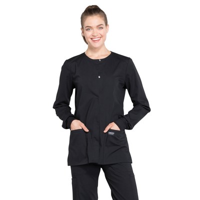 Cherokee - Workwear Professionals - Women's Snap Front Jacket