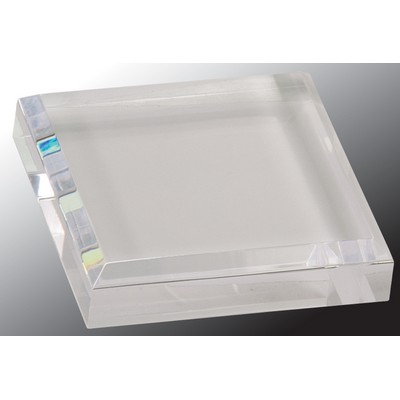 Clear Acrylic Paperweight