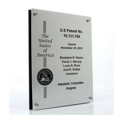 Keystone Patent Award Plaque 10.5x13"