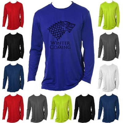 3.8 Oz. Classic Comfort Wicking Long Sleeve Winter T-Shirt