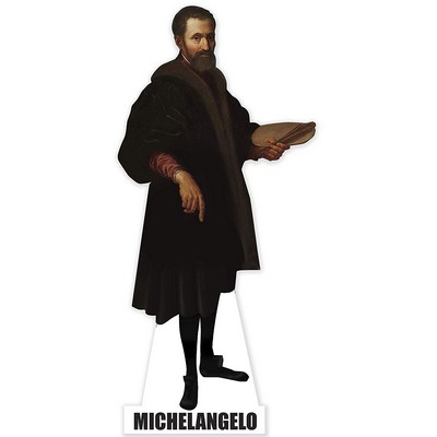 Michelangelo Cardboard Cutout Stand Up| Standee Picture Poster Photo Print