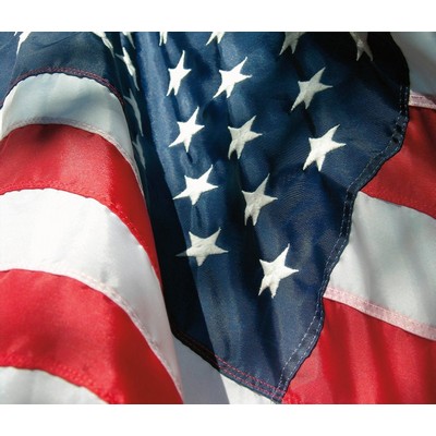 5' x 8' Premium Sewn Stripe Embroidered Starfield US Flag