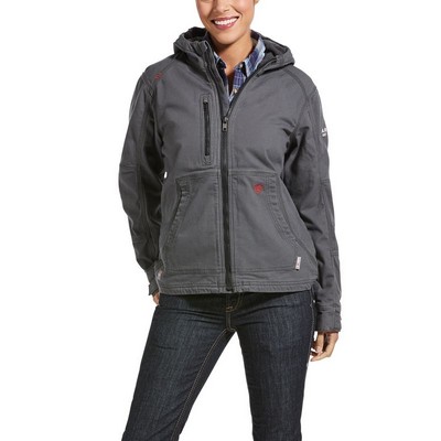 Ariat® Women's FR DuraLight Iron Gray Stretch Canvas Jacket