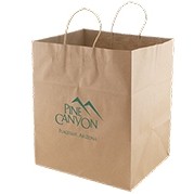 Printed Jumbo Gusset Take Out Bag