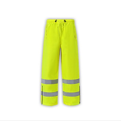 Bulk Order - Lime High Viz Rain Pants