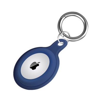 Silicone AirTag Holder with Keyring