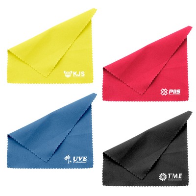 Microfiber Cleaning Cloth In PVC Pouch