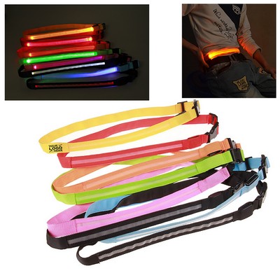 Led Reflective Belt - Usb Rechargeable