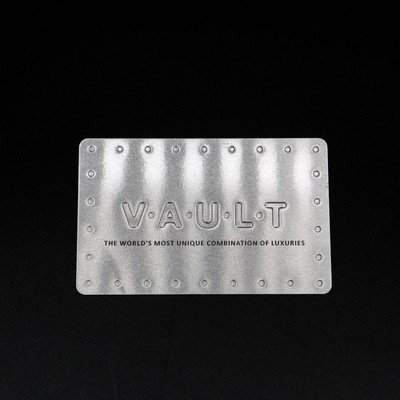 Vault Silver Business Card