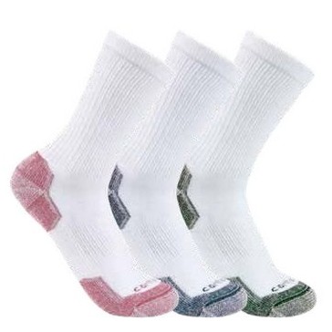 Carhartt® Women's Midweight Cotton Blend Low Cut Sock - 3 Pack