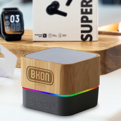 Bamboo Mood Lights BT Speaker