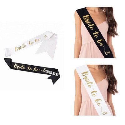 Bride To Be Sashes