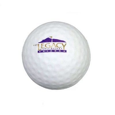 Golf Ball Stress Ball with Custom Logo