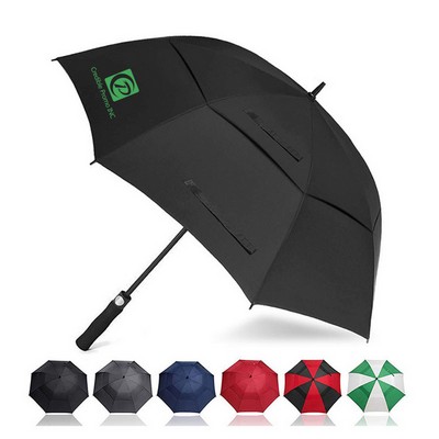 Double Canopy Automatic Open Golf Umbrella