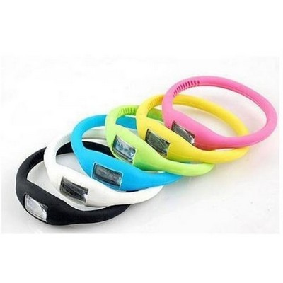 Fashion bracelet silicone watch