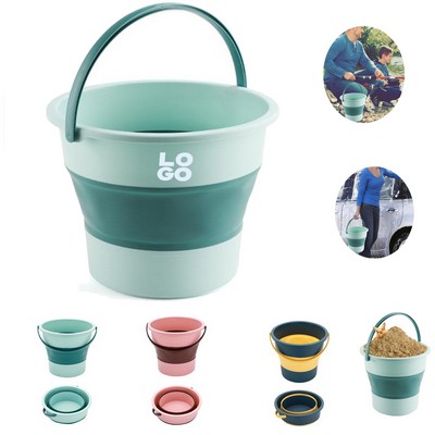 10L Collapsible Plastic Bucket