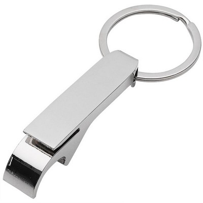 Premium Zinc Alloy Bottle Opener Keychain