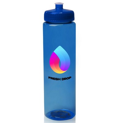 32 oz. Gloss Water Bottle (Full Color Imprint)