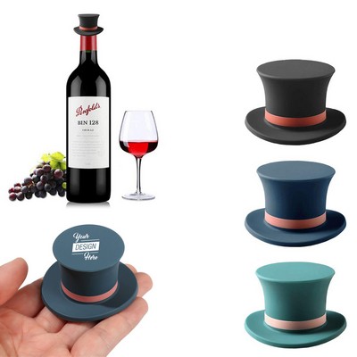 Silicone Magic Hat Wine Bottle Stopper