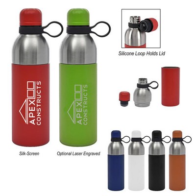 18 Oz. Maxwell Easy Clean Stainless Steel Bottle