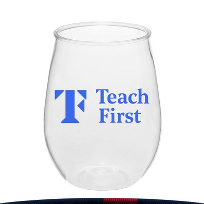 10 oz. Plastic Stemless Glasses